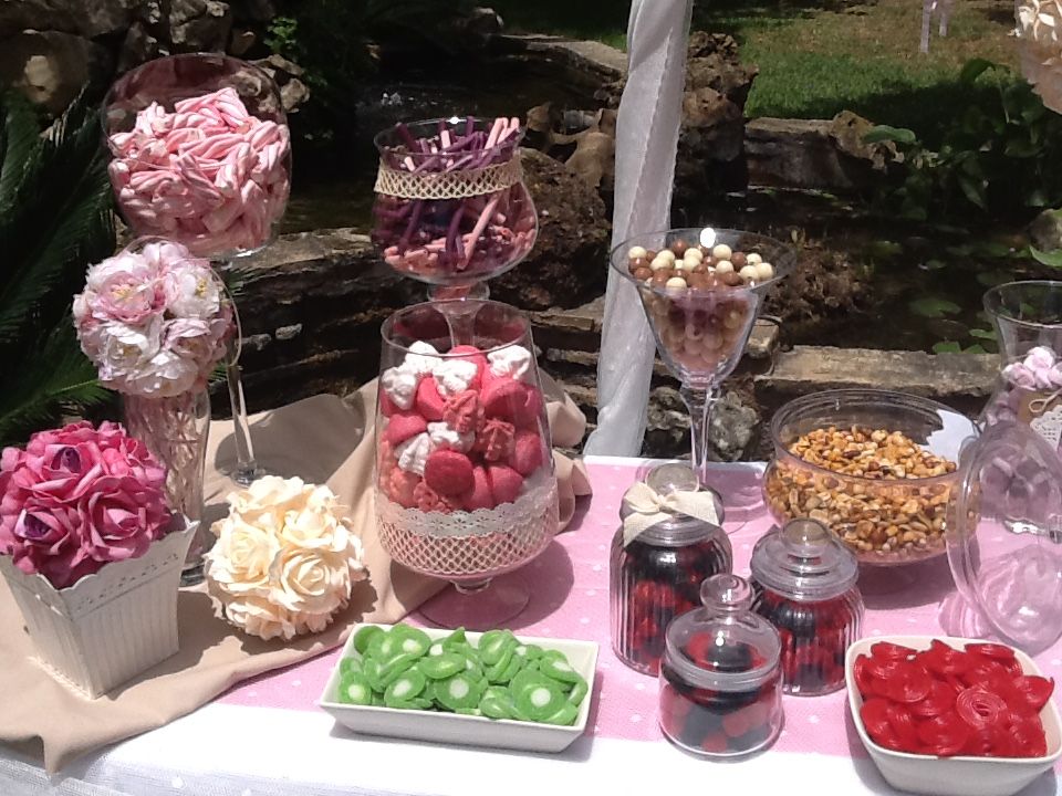 Candy Bar para boda y comunión 